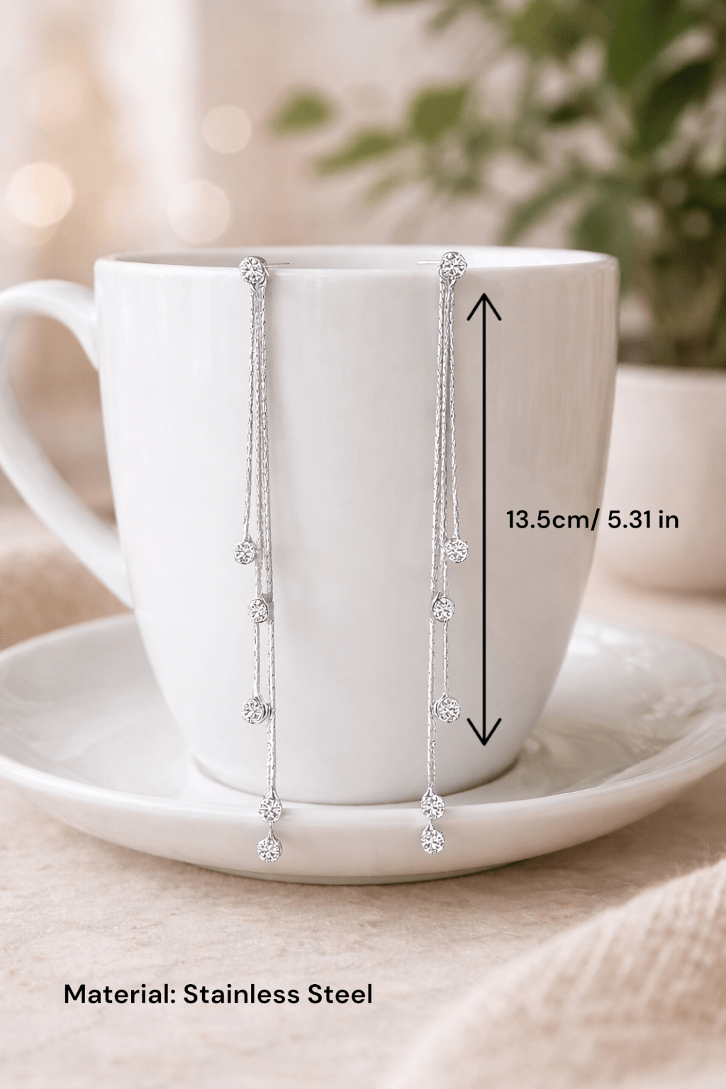 Boucles pendantes élégantes pour femme à porter en soirée chic ou mariage