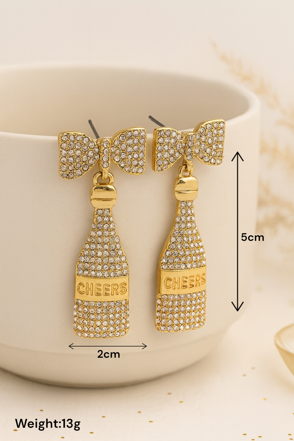 Boucles d’oreilles pendantes glamour pour femme à porter en soirée et fête